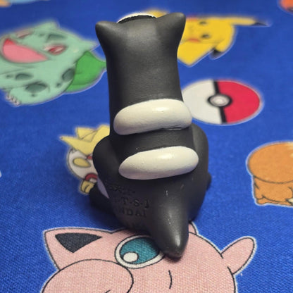Pokemon Houndour Figure Finger Puppet 2001 Nintendo Bandai PVC Vintage Japan USA