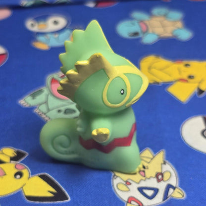 Pokemon Kecleon Figure Finger Puppet 2002 Nintendo Bandai PVC Vintage Japan USA