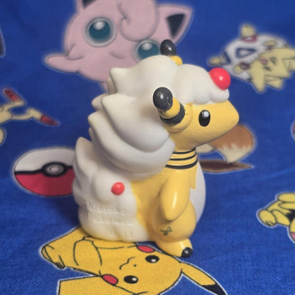 Pokemon Mega Ampharos Figure Finger Puppet 2013 Nintendo Bandai PVC Japan USA