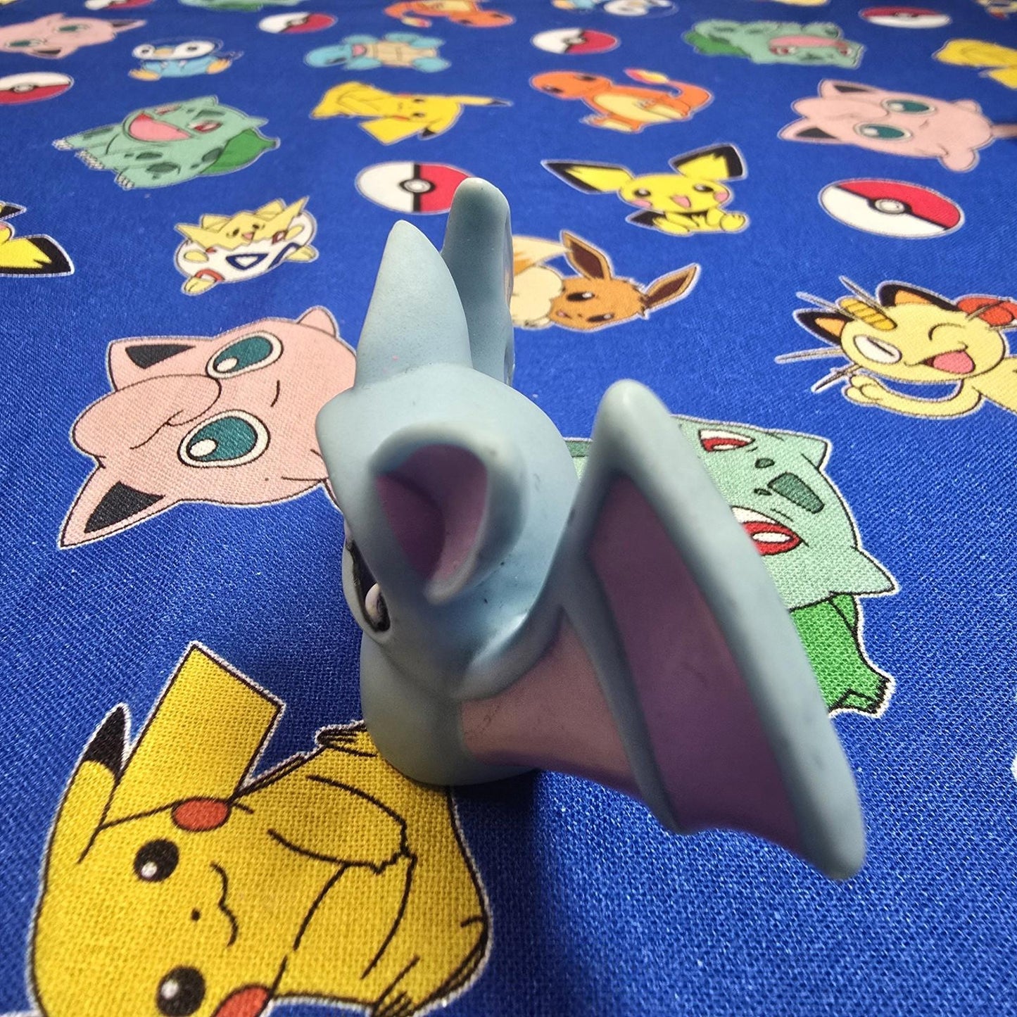 Pokemon Zubat Light Figure Finger Puppet 1998 Nintendo Bandai Vintage Japan USA