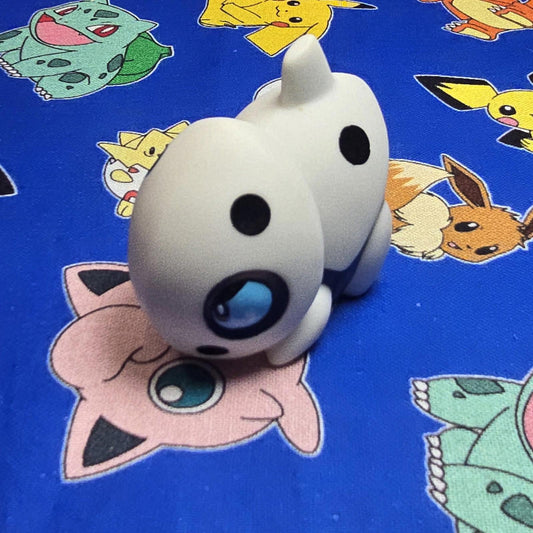 Pokemon Aron Figure Finger Puppet 2006 Nintendo Bandai PVC Vintage Japan USA