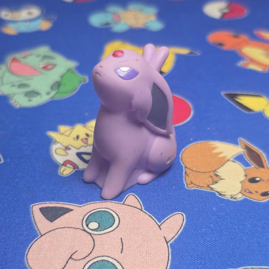 Pokemon Espeon Figure Finger Puppet 2013 Nintendo Bandai Japan USA Seller Toy