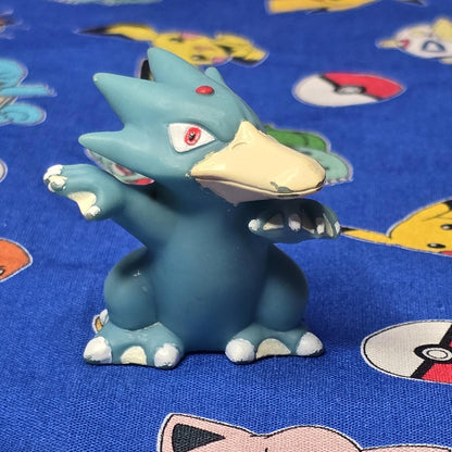 Pokemon Golduck Figure Finger Puppet 1997 Nintendo Bandai Vintage PVC Japan USA