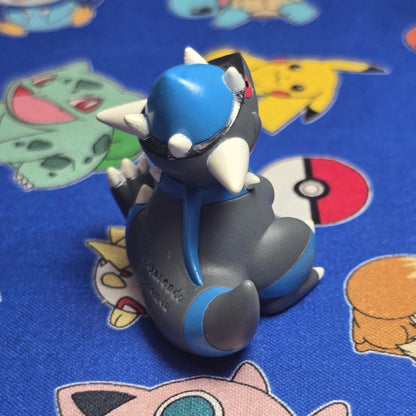Pokemon Rampardos Figure Finger Puppet 2009 Nintendo Bandai PVC Japan USA Seller