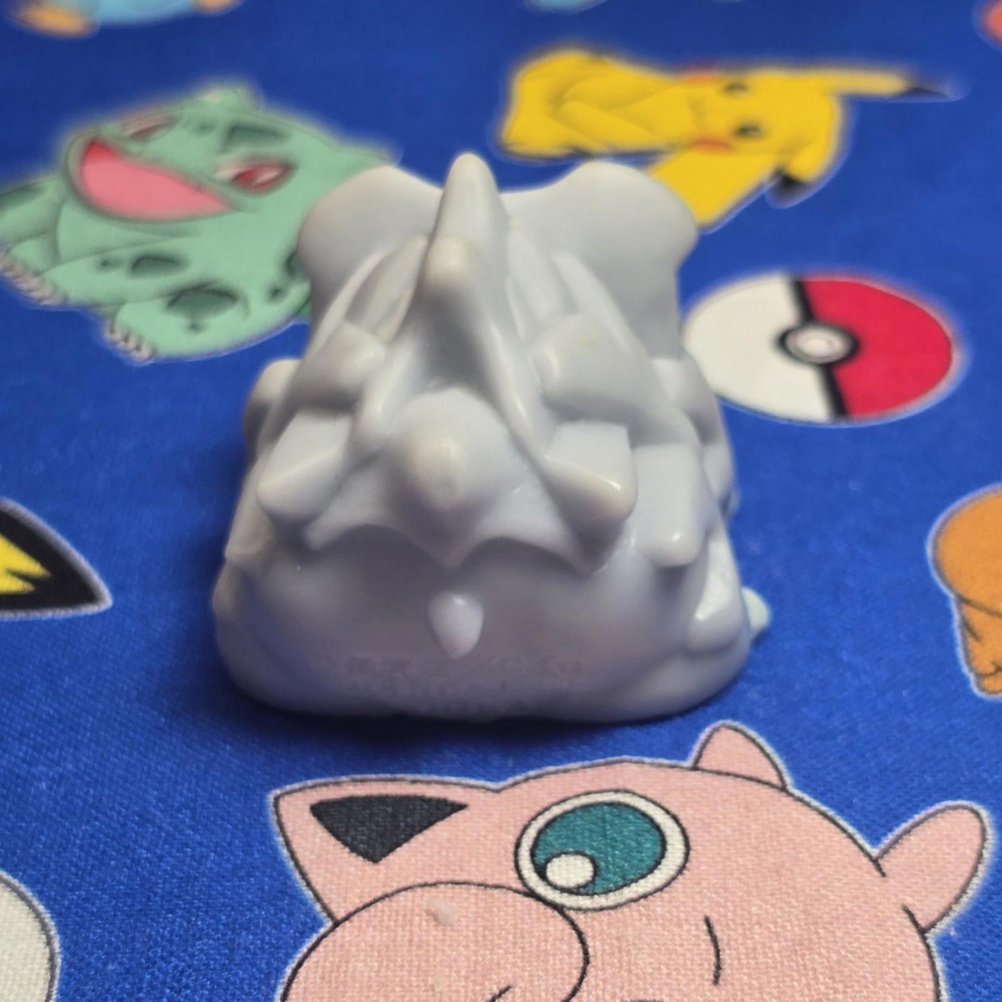 Pokemon Rhyhorn Figure Finger Puppet 1996 Nintendo Bandai Vintage Japan USA