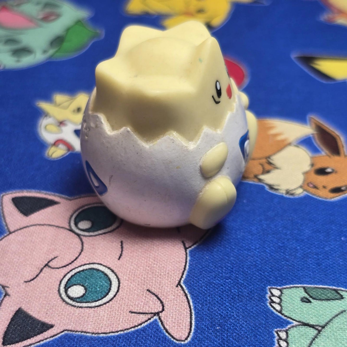 Pokemon Togepei Figure Finger Puppet 2001 Nintendo Bandai PVC Vintage Japan US
