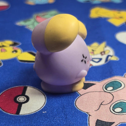 Pokemon Whismur Figure Finger Puppet 2002 Nintendo Bandai PVC Vintage Japan USA