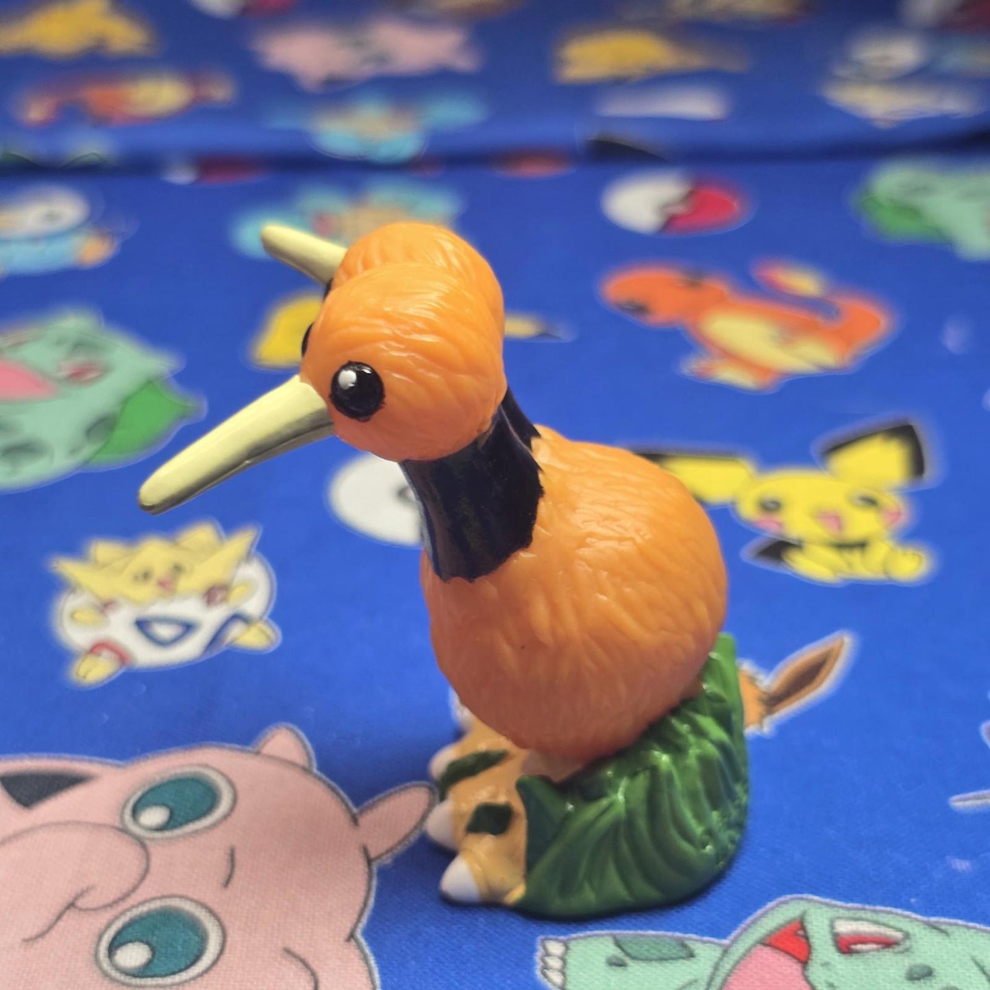 Pokemon Doduo Figure Finger Puppet 1998 Nintendo Bandai Vintage Japan USA Seller