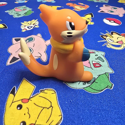 Pokemon Buizel Figure Finger Puppet 2007 Nintendo Bandai PVC Japan USA Seller