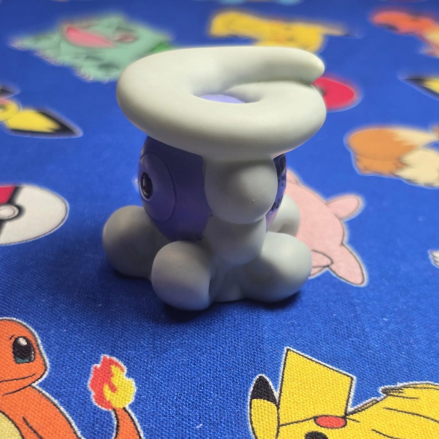 Pokemon Castform Snow Figure Finger Puppet 2004 Nintendo Bandai Vintage Japan US