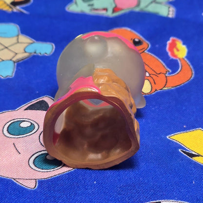 Pokemon Chimeco Clear Figure Finger Puppet 2004 Nintendo Bandai PVC Japan USA