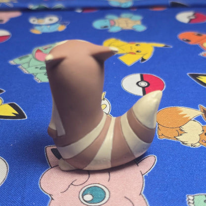 Pokemon Furret Figure Finger Puppet 1999 Nintendo Bandai PVC Vintage Japan US