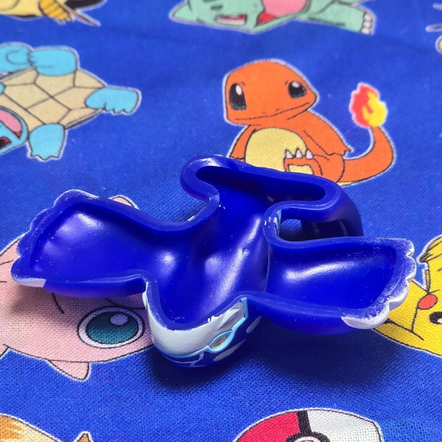 Pokemon Primal Kyogre Figure Finger Puppet 2014 Nintendo Bandai Japan USA Seller