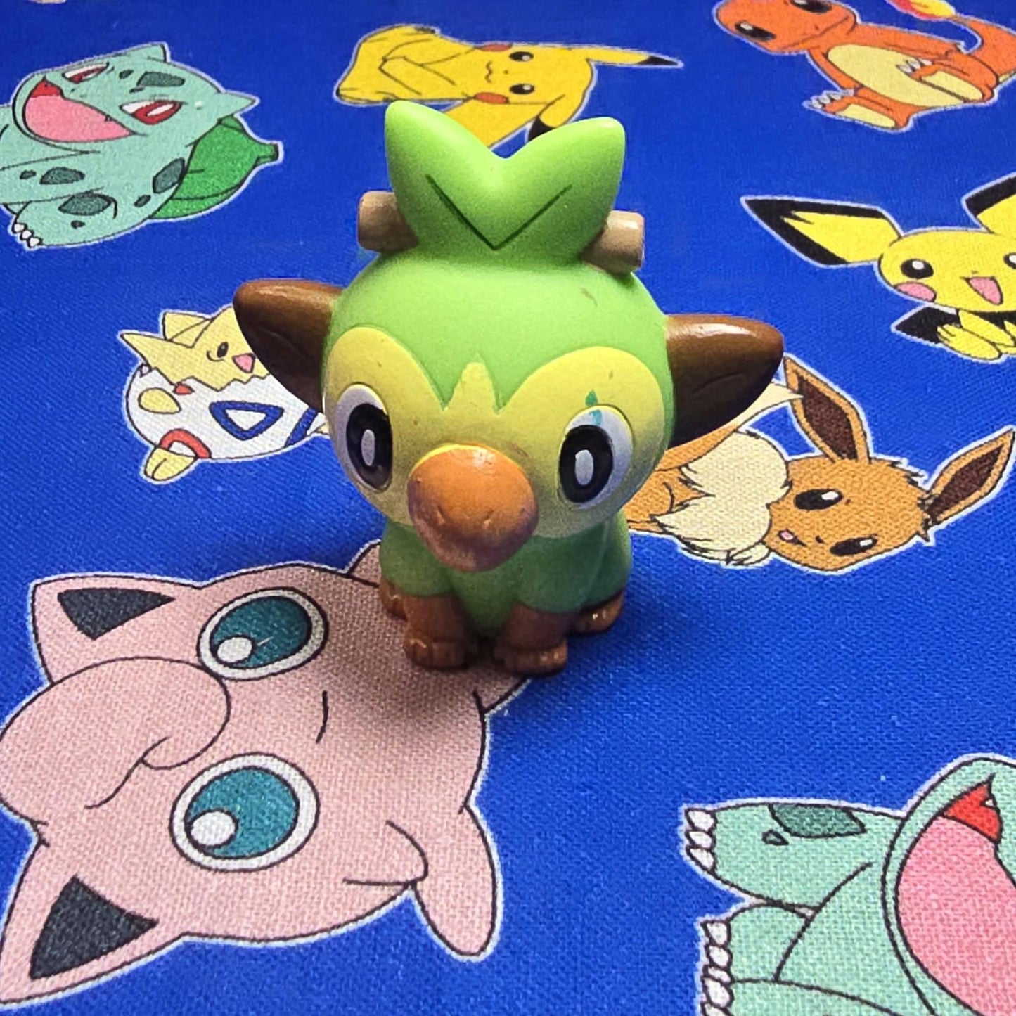Pokemon Grookey Figure Finger Puppet 2019 Nintendo Bandai PVC Japan USA Seller