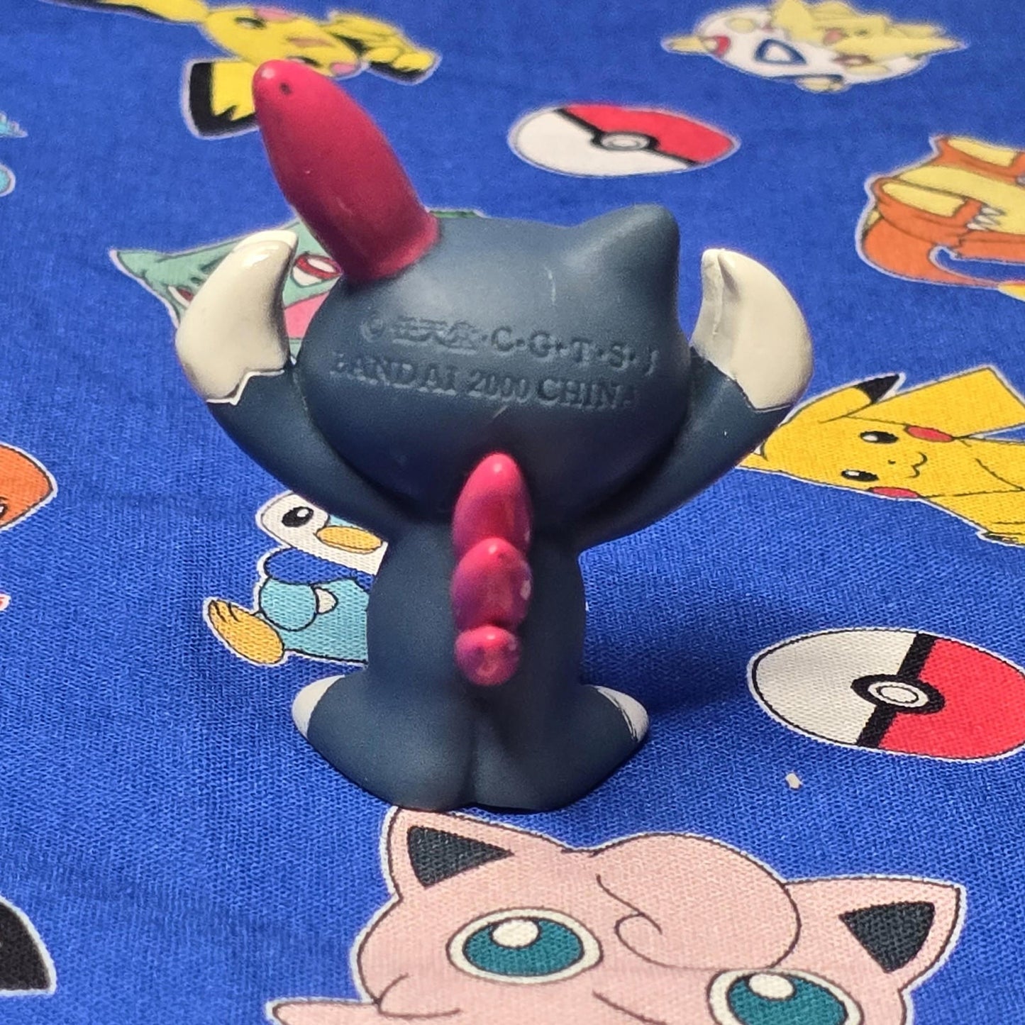 Pokemon Sneasel Figure Finger Puppet 2000 Nintendo Bandai Vintage PVC Japan US
