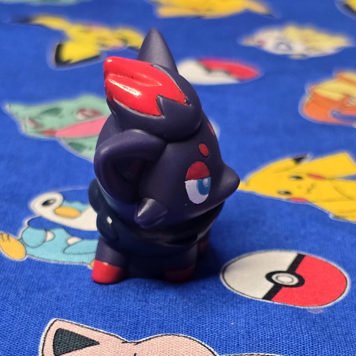 Pokemon Zorua Figure Finger Puppet 2010 Nintendo Bandai PVC Toy Japan US Seller