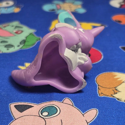 Pokemon Nidoking Figure Finger Puppet 2006 Nintendo Bandai PVC Japan USA Seller