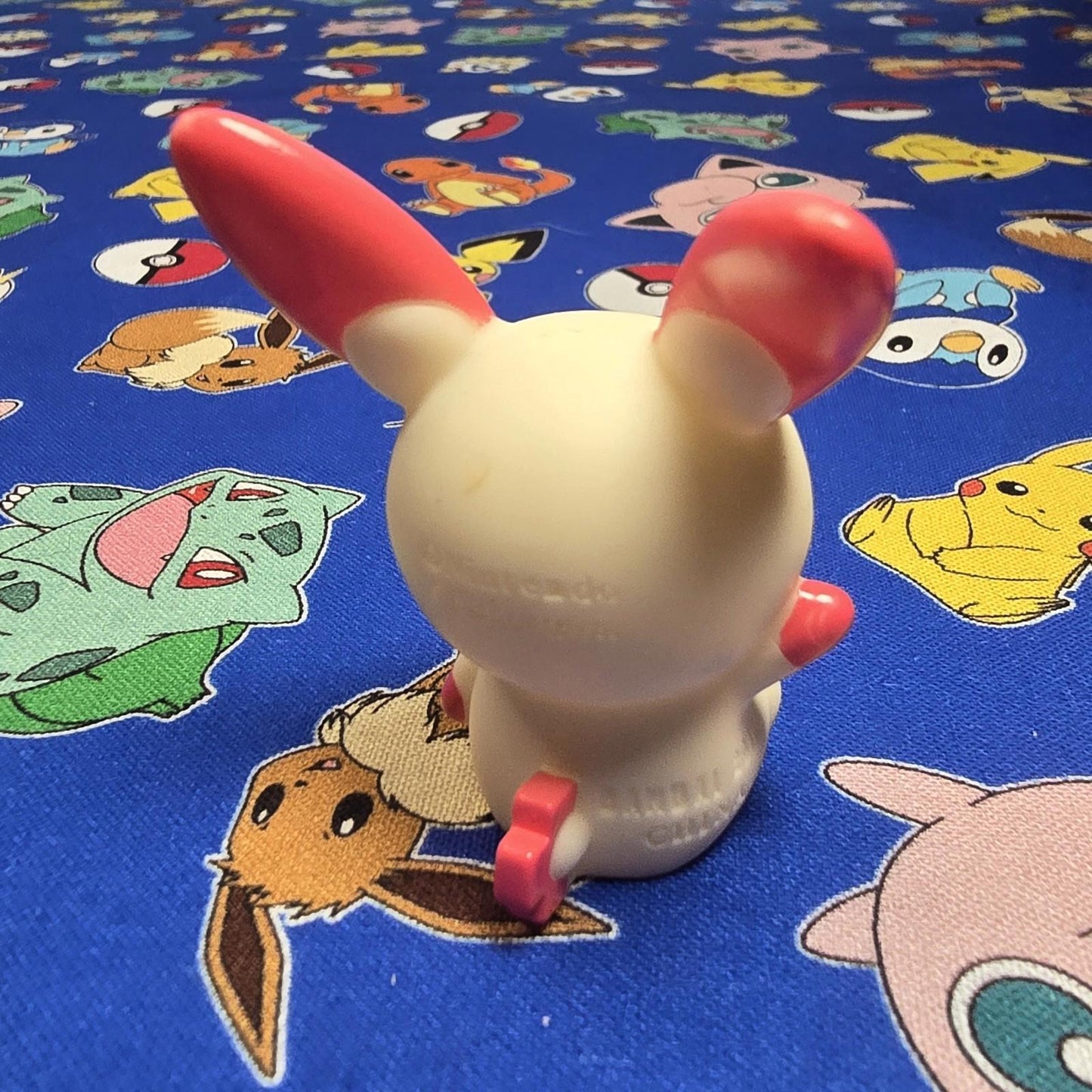 Pokemon Plusle Figure Finger Puppet 2010 Nintendo Bandai PVC Vintage Japan US