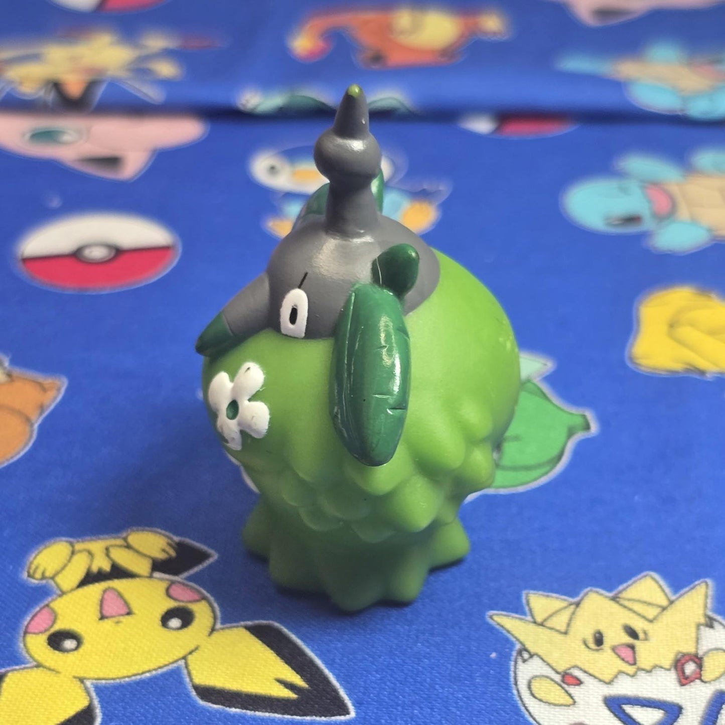 Pokemon Wormadam Figure Finger Puppet 2007 Nintendo Bandai PVC Japan USA Seller