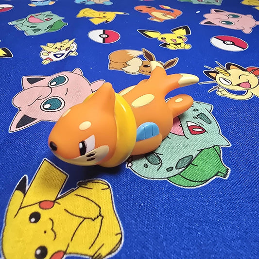Pokemon Buizel Figure Finger Puppet 2007 Nintendo Bandai PVC Japan USA Seller
