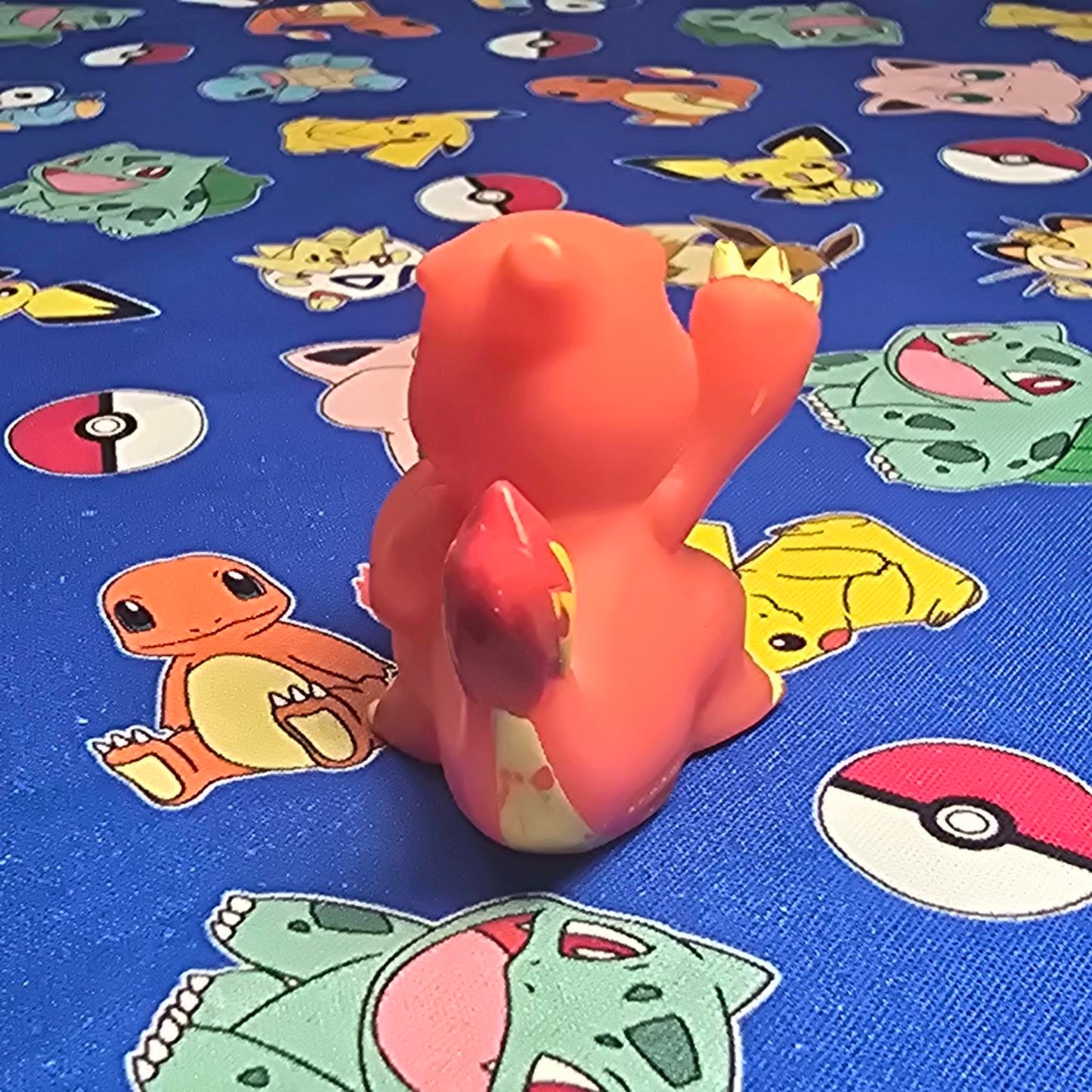Pokemon Charmeleon Figure Finger Puppet 2001 Nintendo Bandai Vintage Japan USA