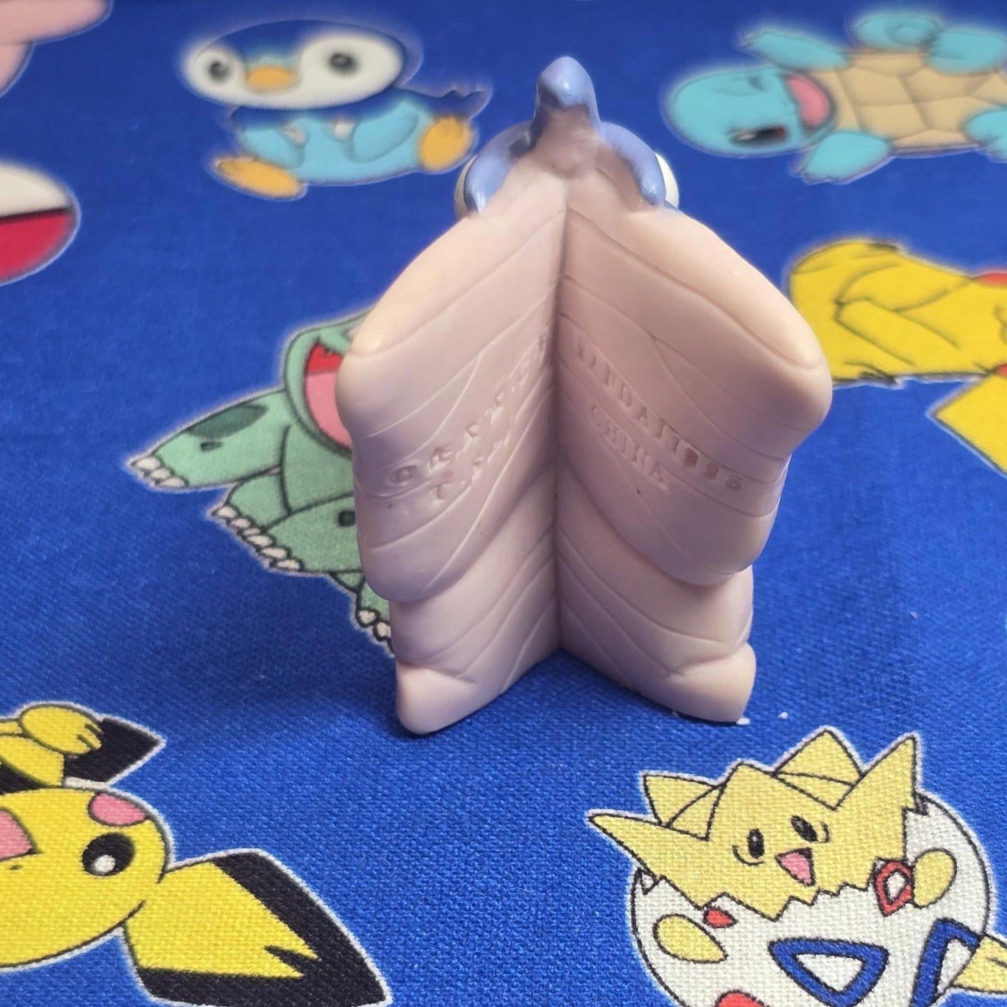Pokemon Venomoth Dark Figure Finger Puppet 1998 Nintendo Bandai PVC Vintage USA